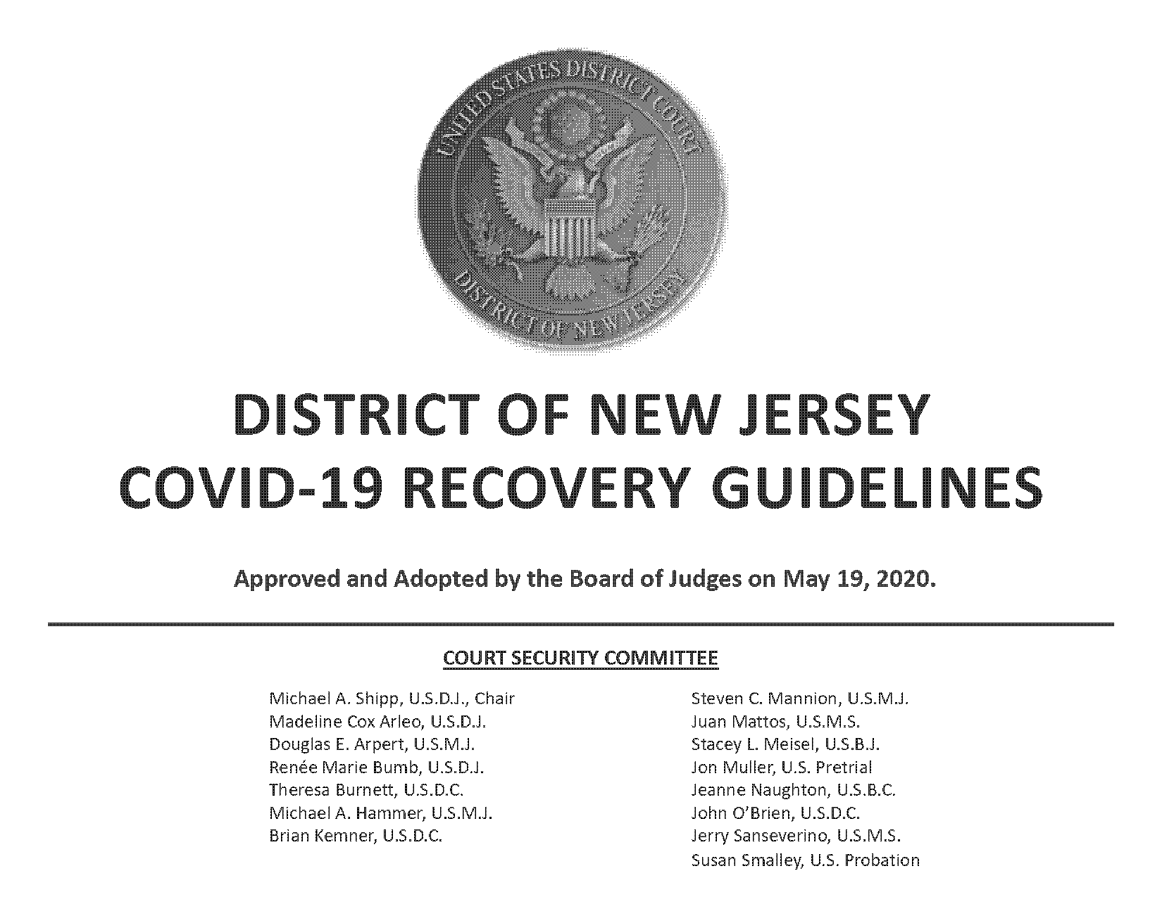 new jersey covid protocol