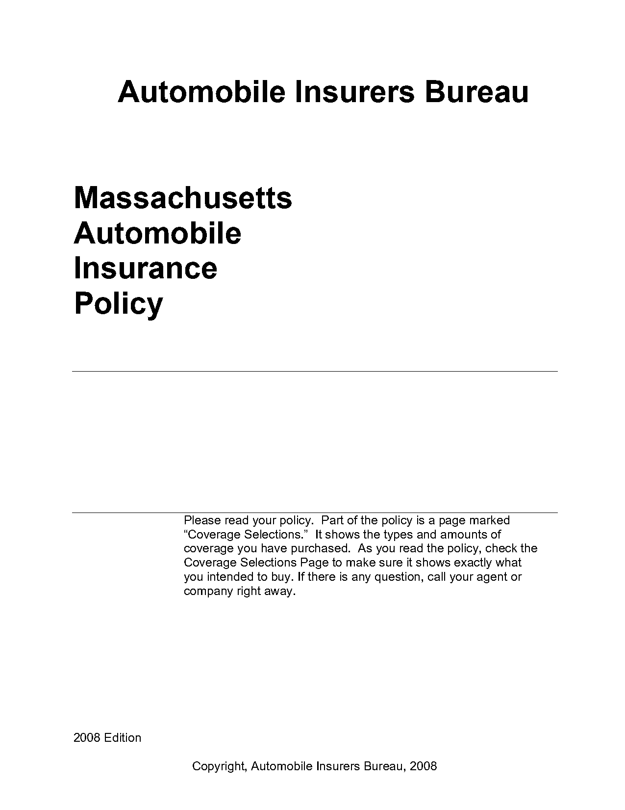 iso personal auto policy pdf