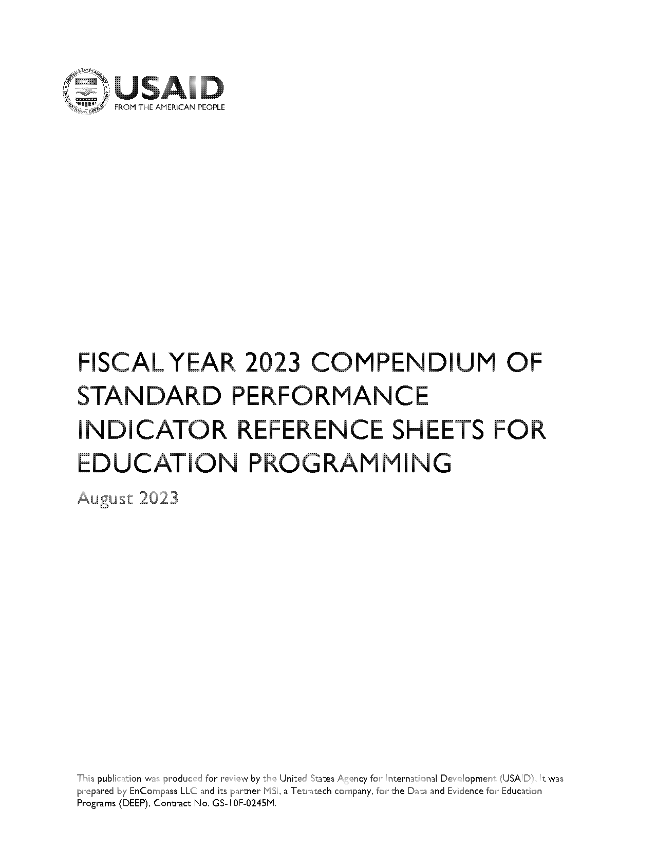 usaid resources for programs and grants indicator reference sheet