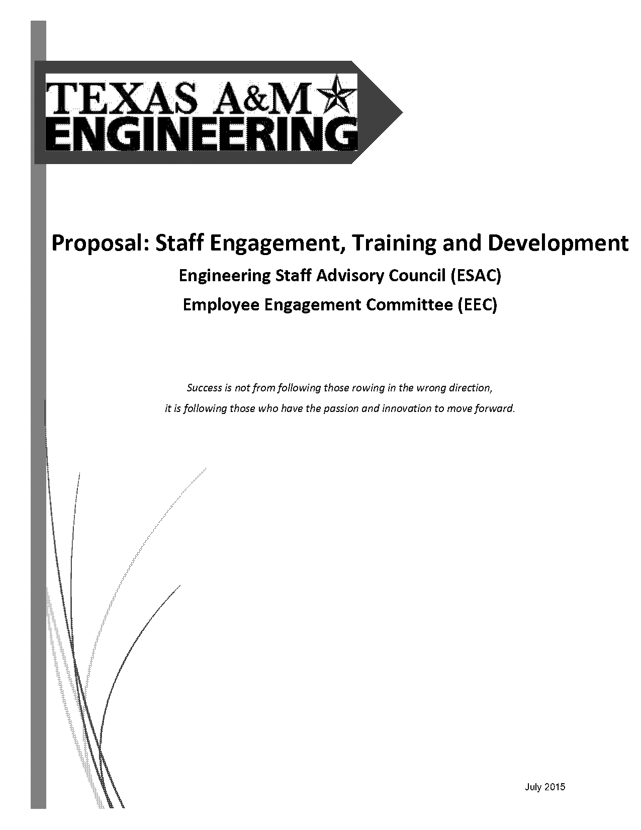 skills training proposal sample