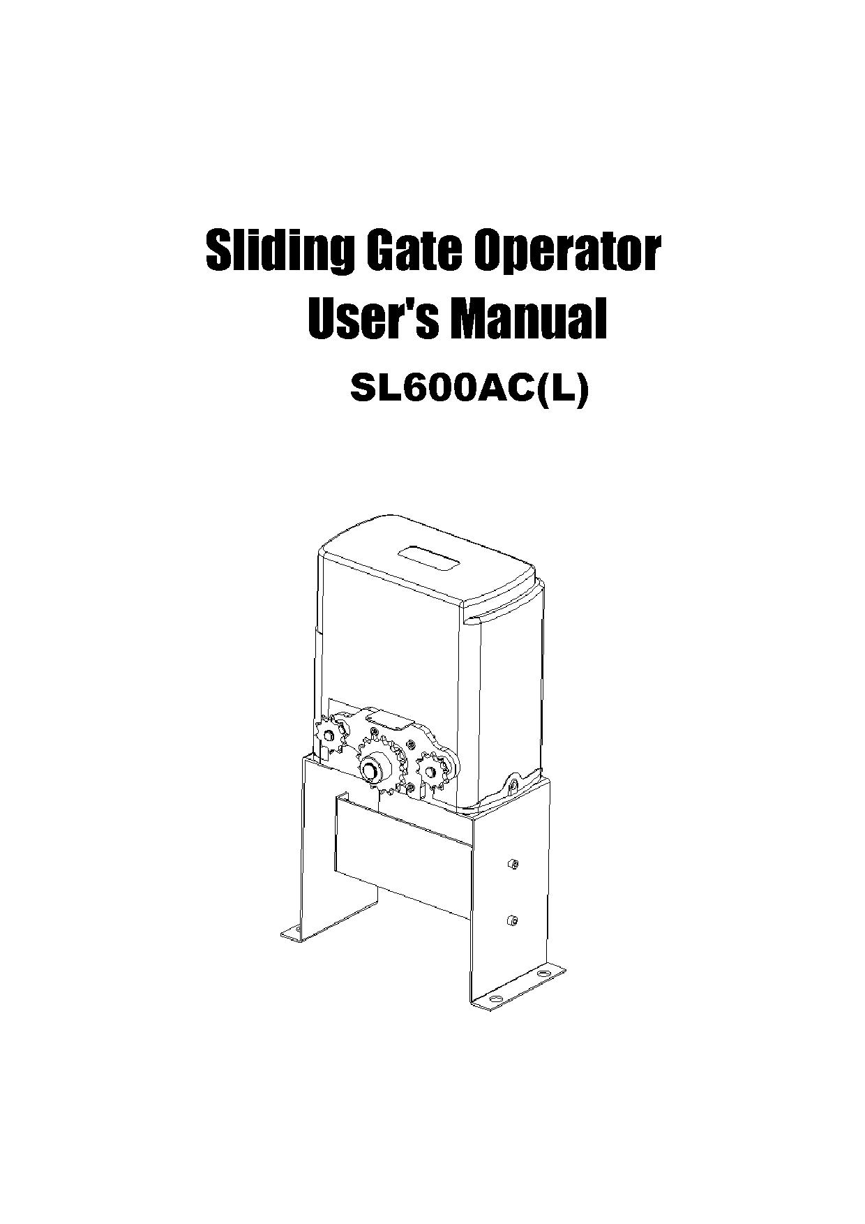 co z gate opener manual pdf