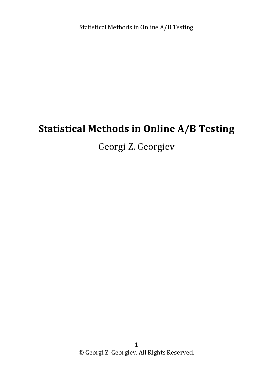 ab testing book pdf