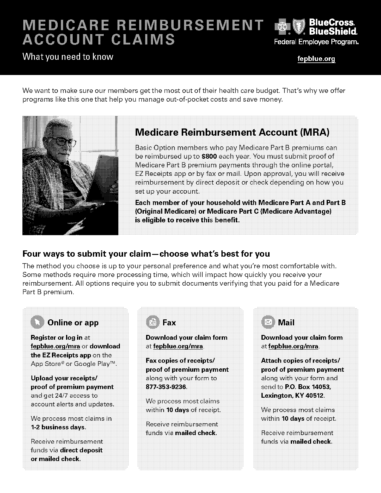 blue shield medigap claim form