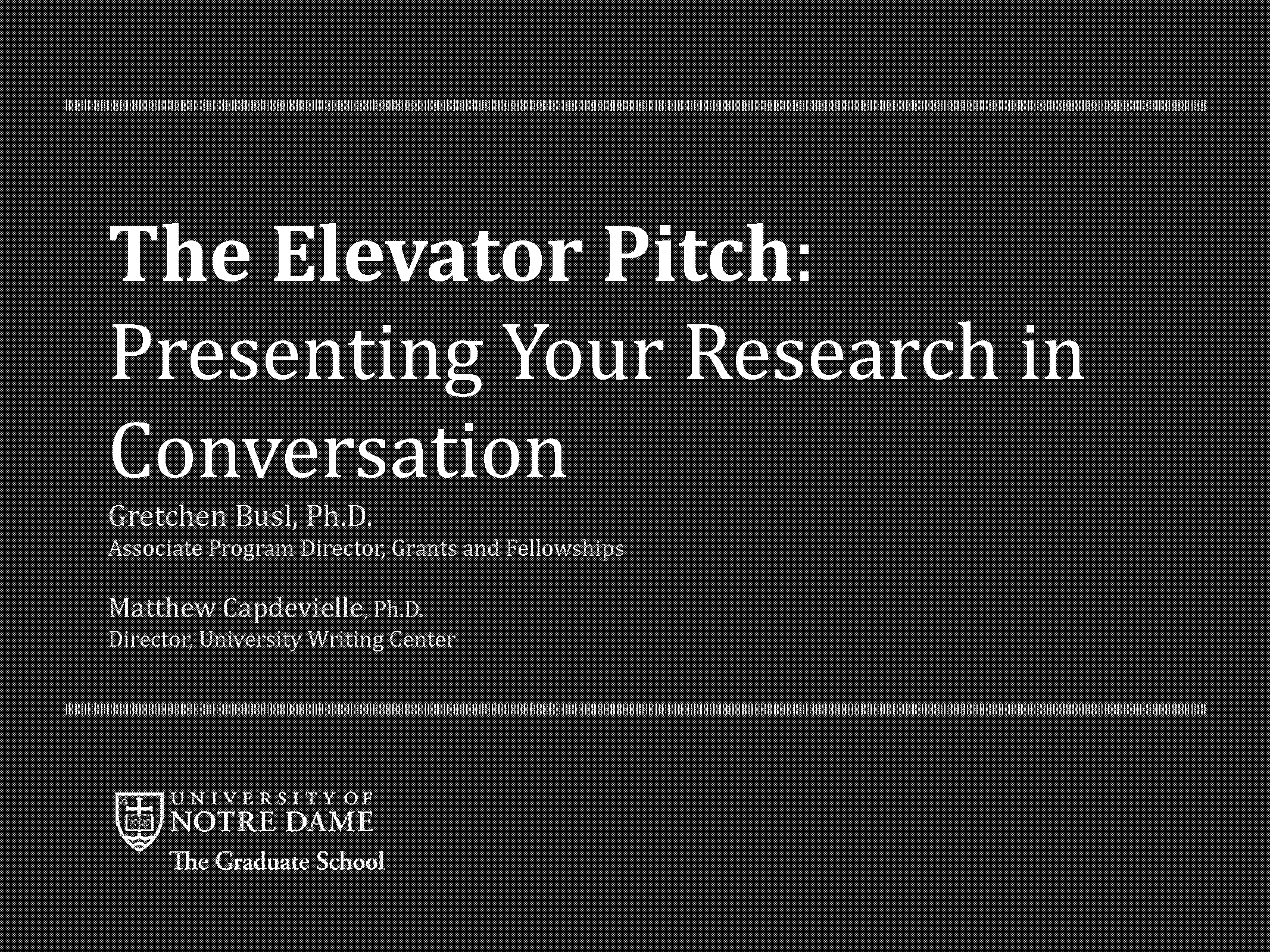 elevator speech examples for designers