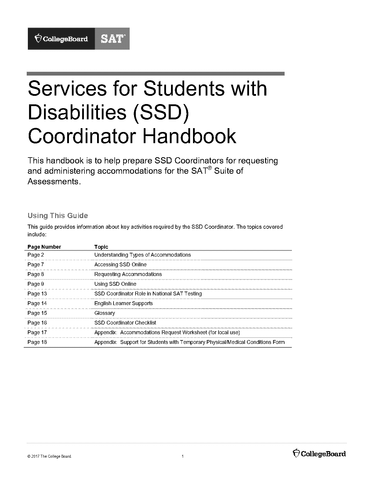 college board change request