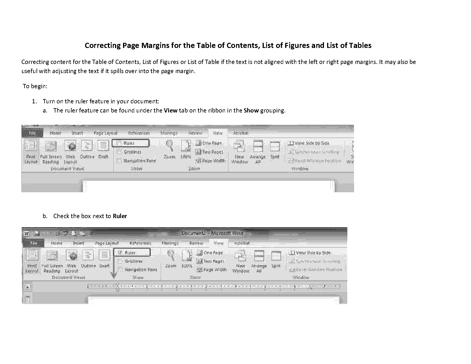 how to fix spacing in word table