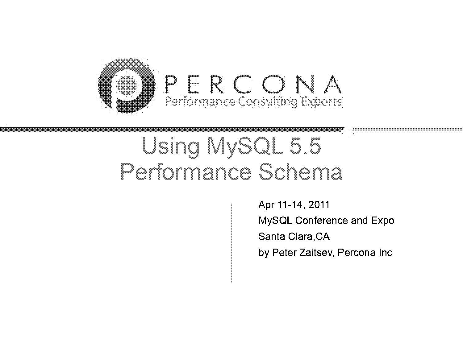 enable statement instrumentation for the performance schema