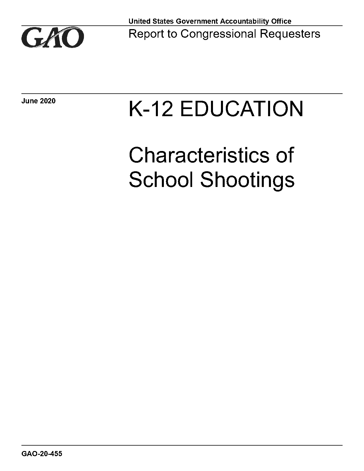 what year was the first school shooting recorded