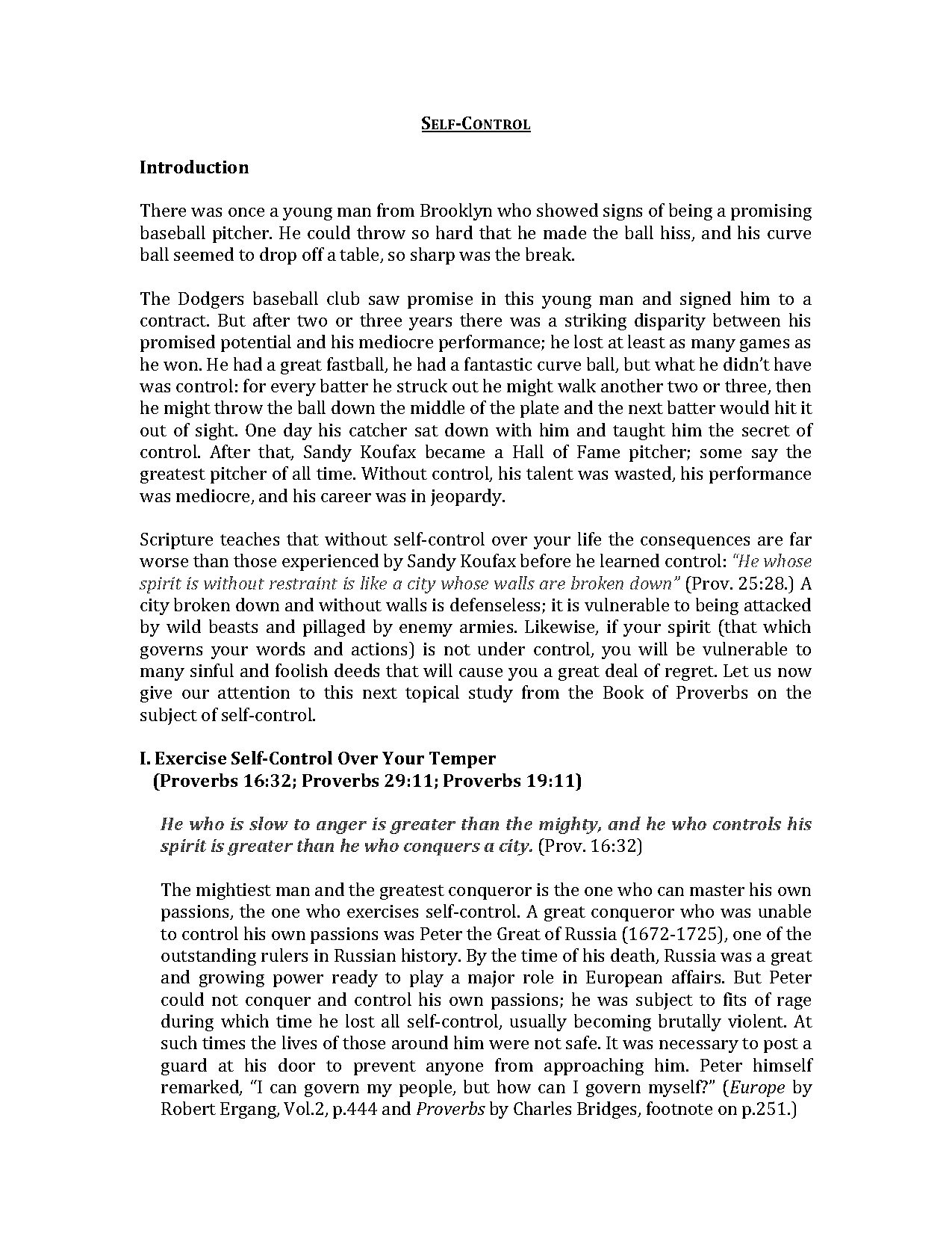 bible study on self control pdf