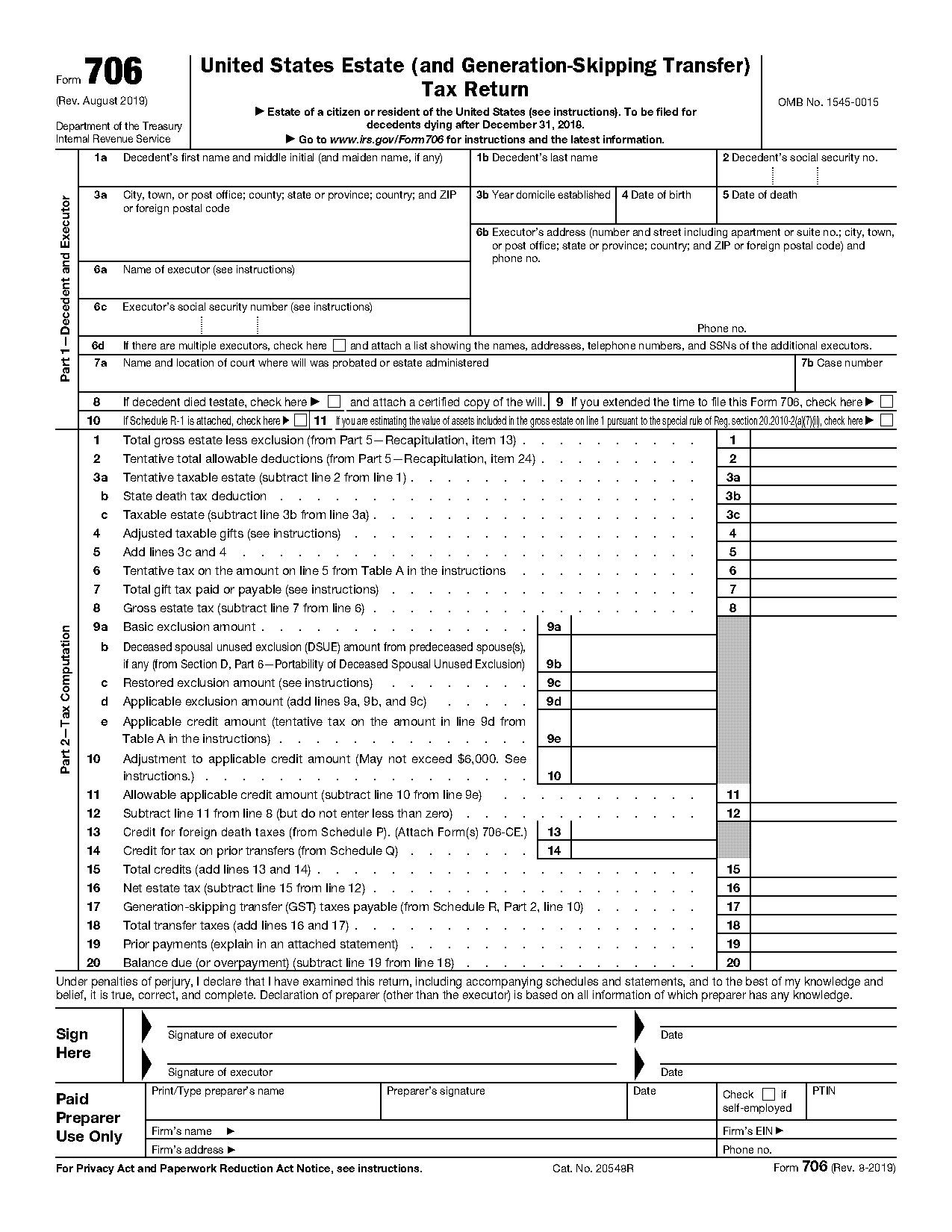 sample pc repair form