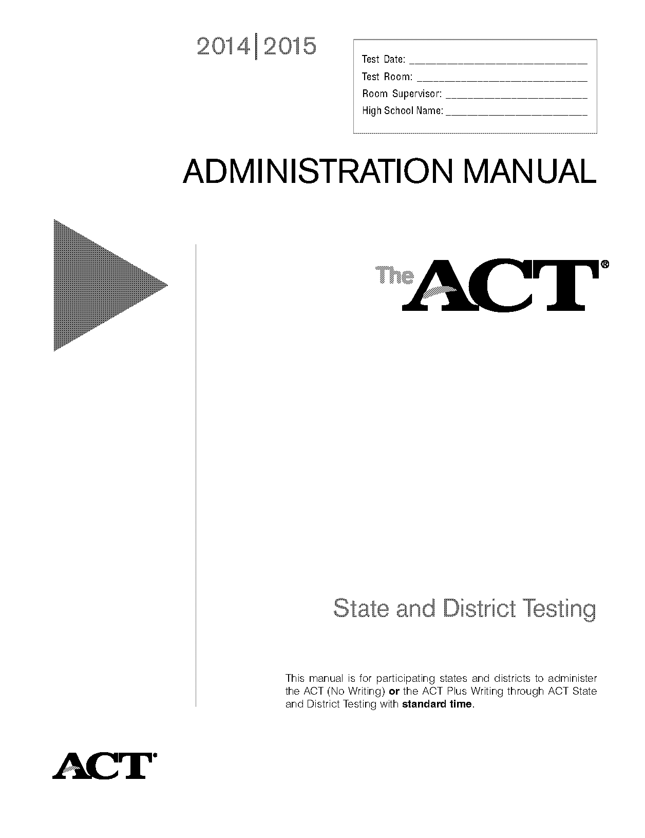 act test school codes