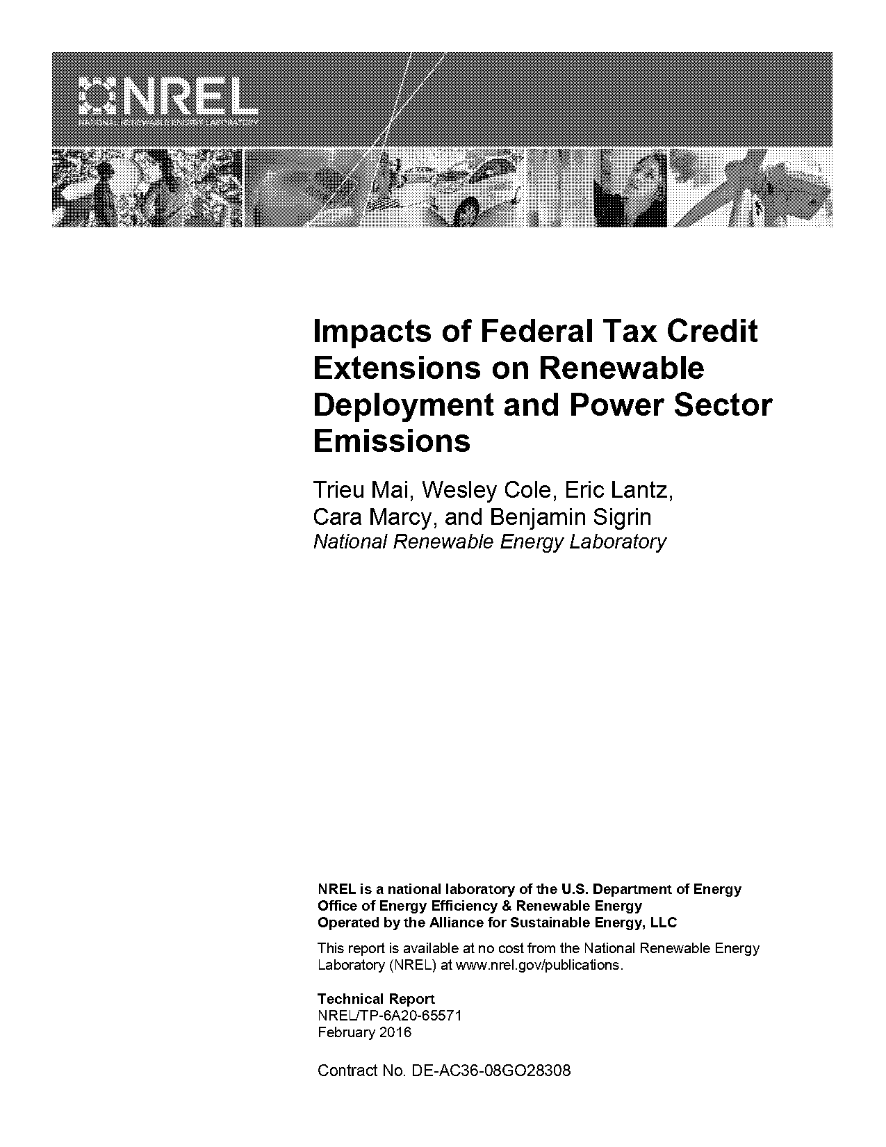 energy policy act tax credit