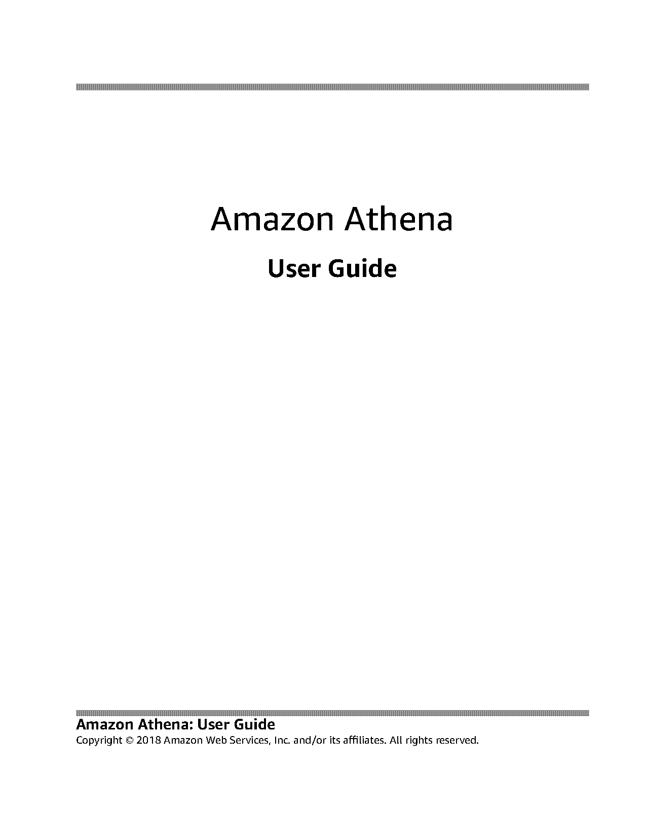 athena jdbc driver documentation