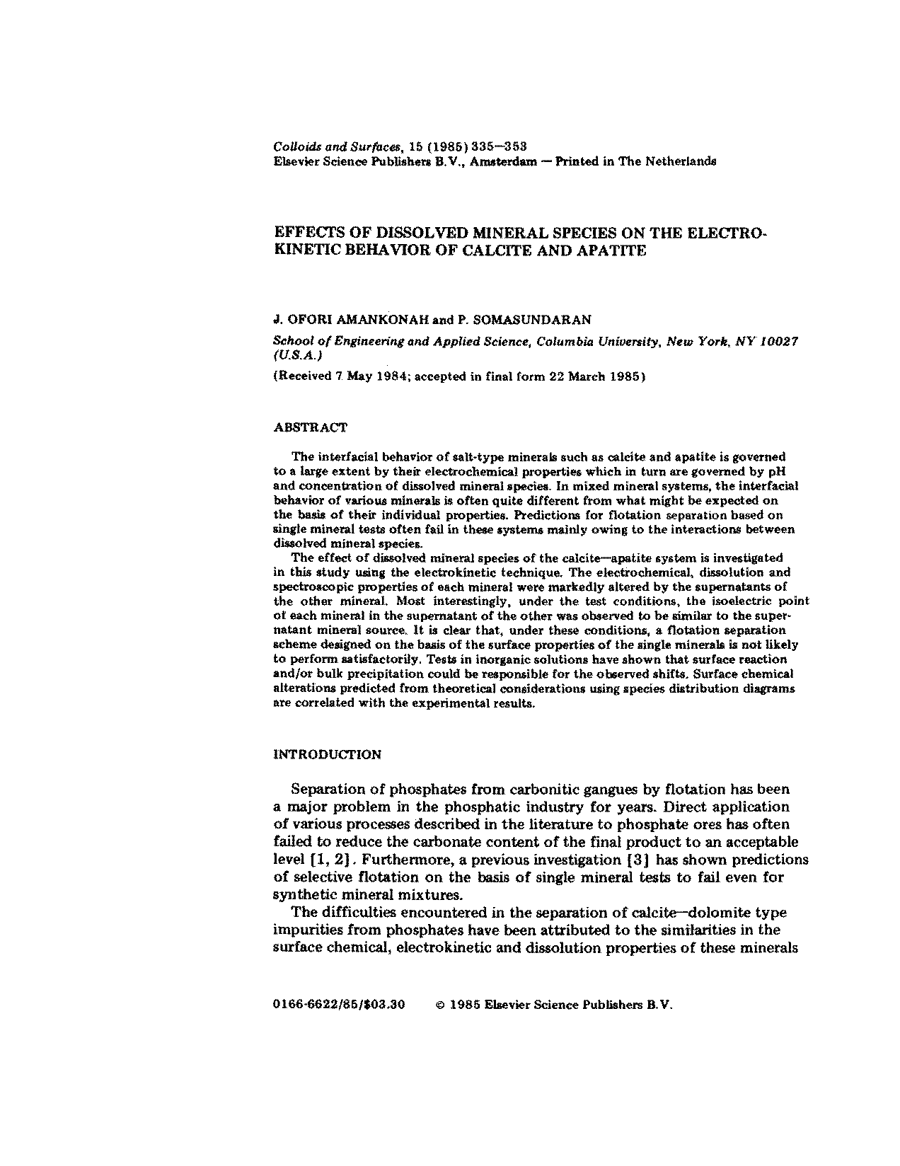 calcite mineral chemical properties