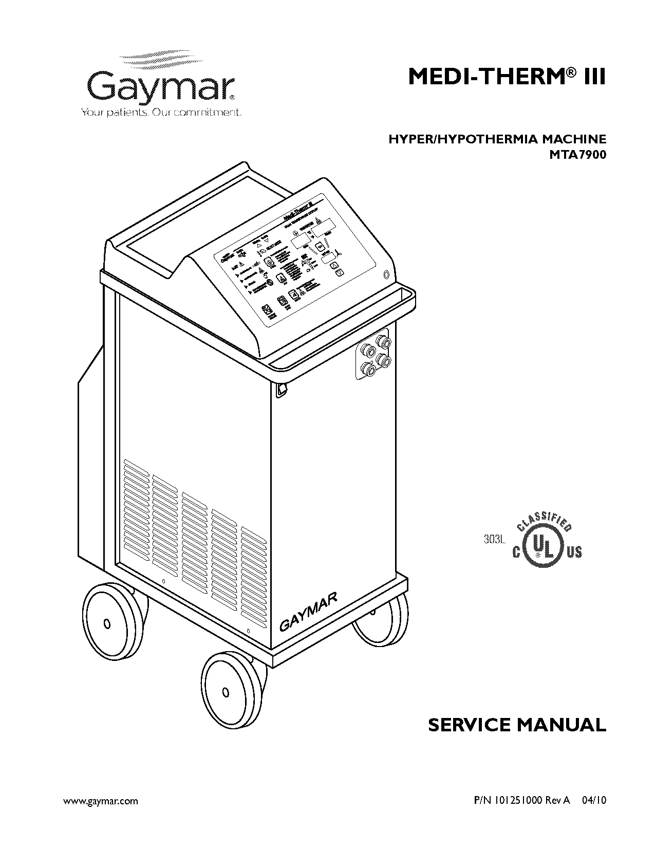 gaymar medi therm iii service manual