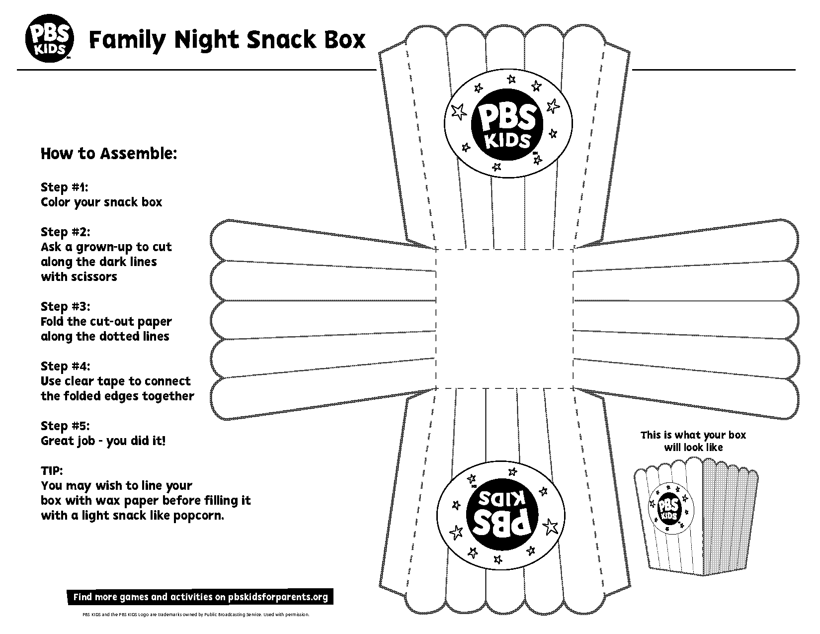 pbs family night schedule