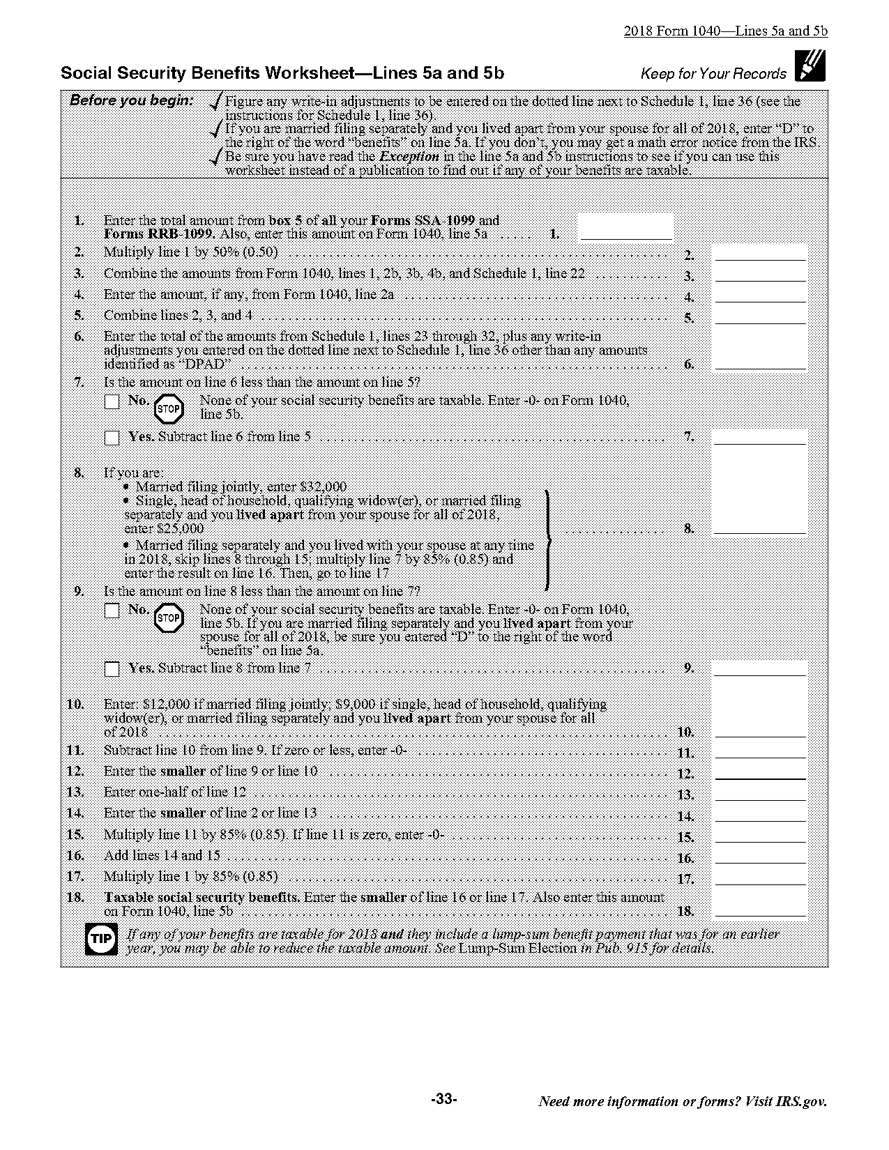 irs tax table married filing separately