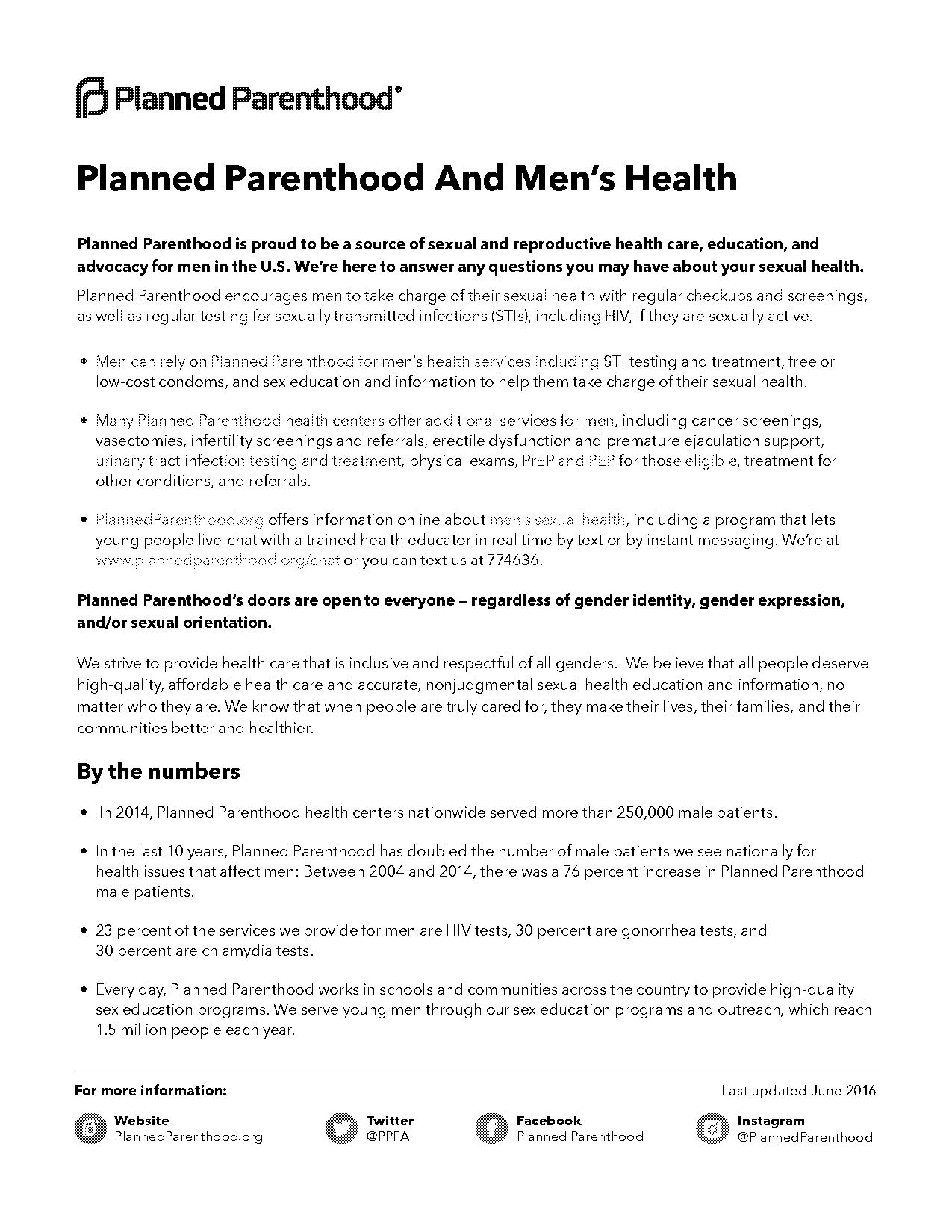 does planned parenthood test for stds