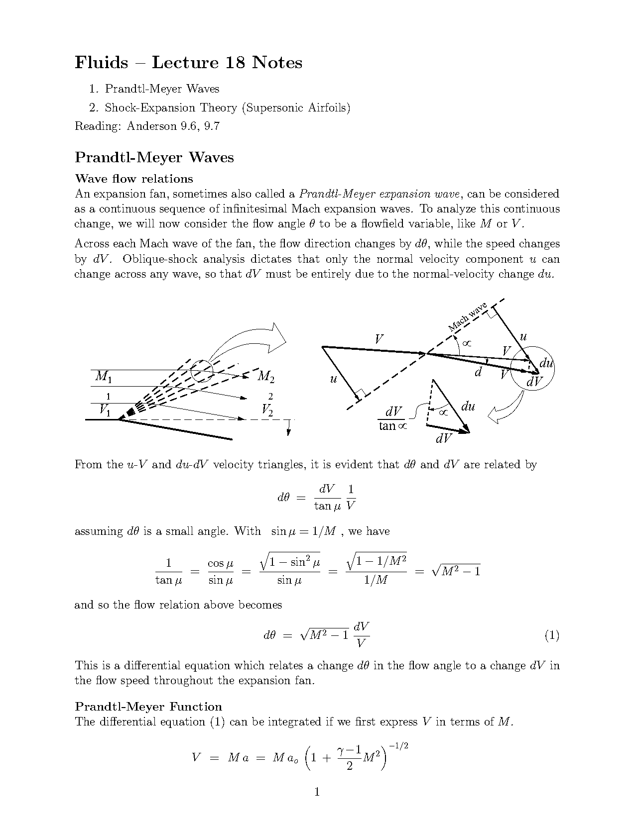 evaluate prandtl meyer function