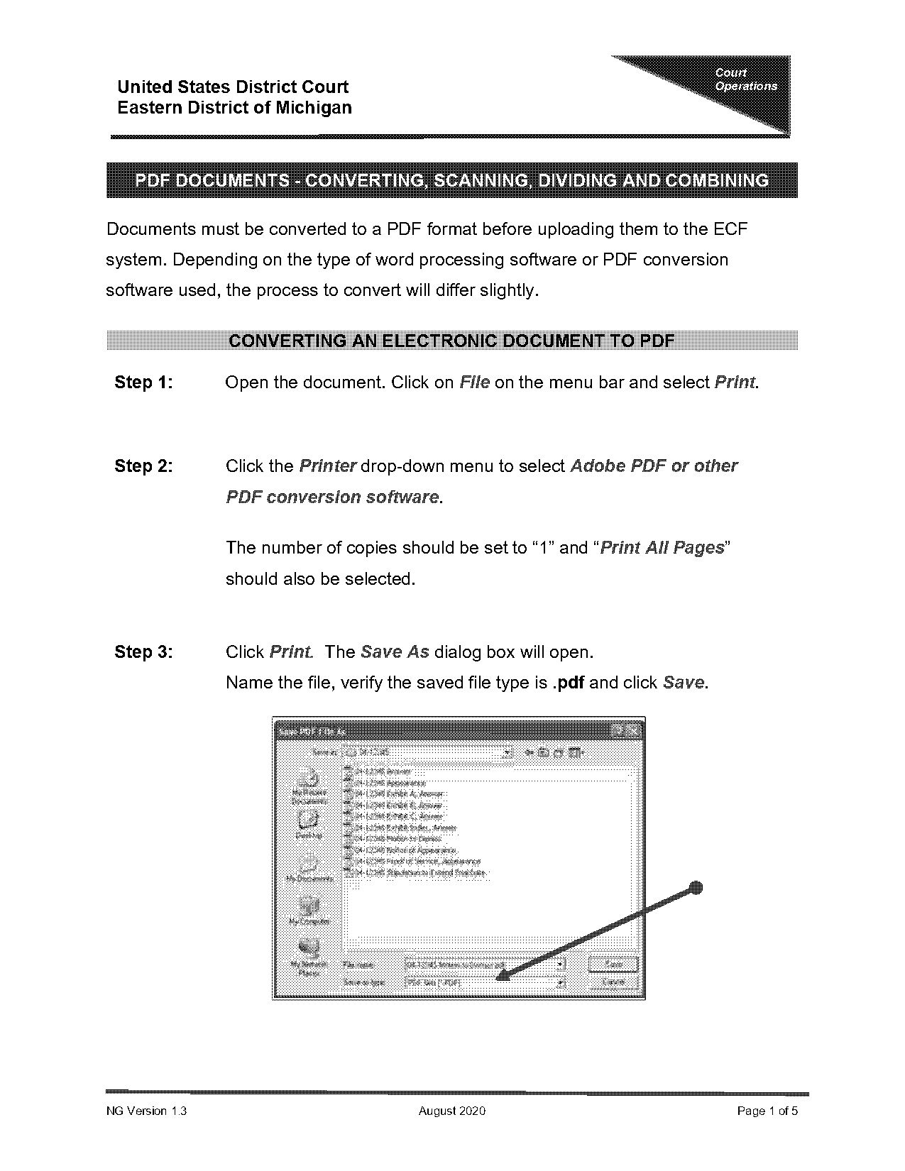 convert document from kb to mb