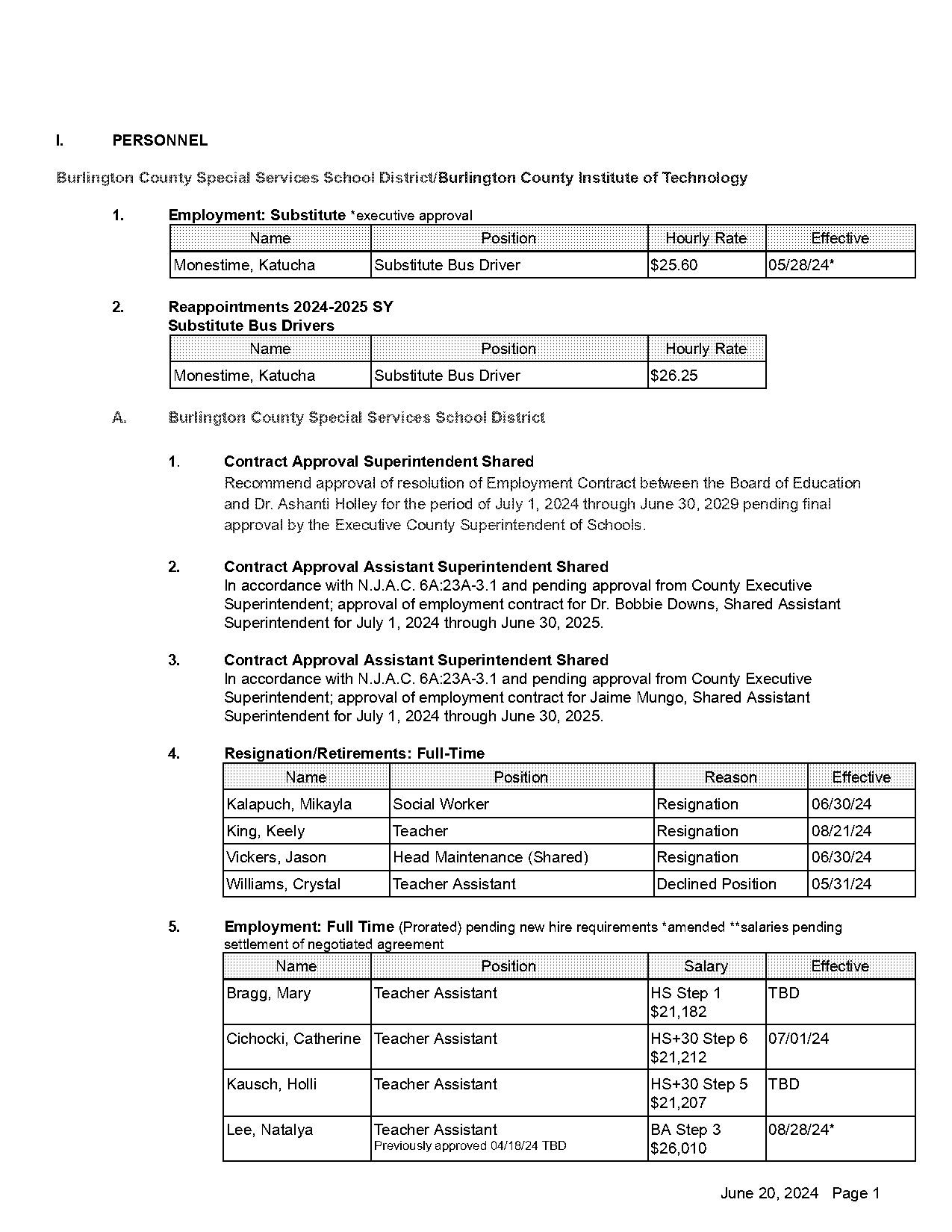 eastern camden county regional high school teacher contract