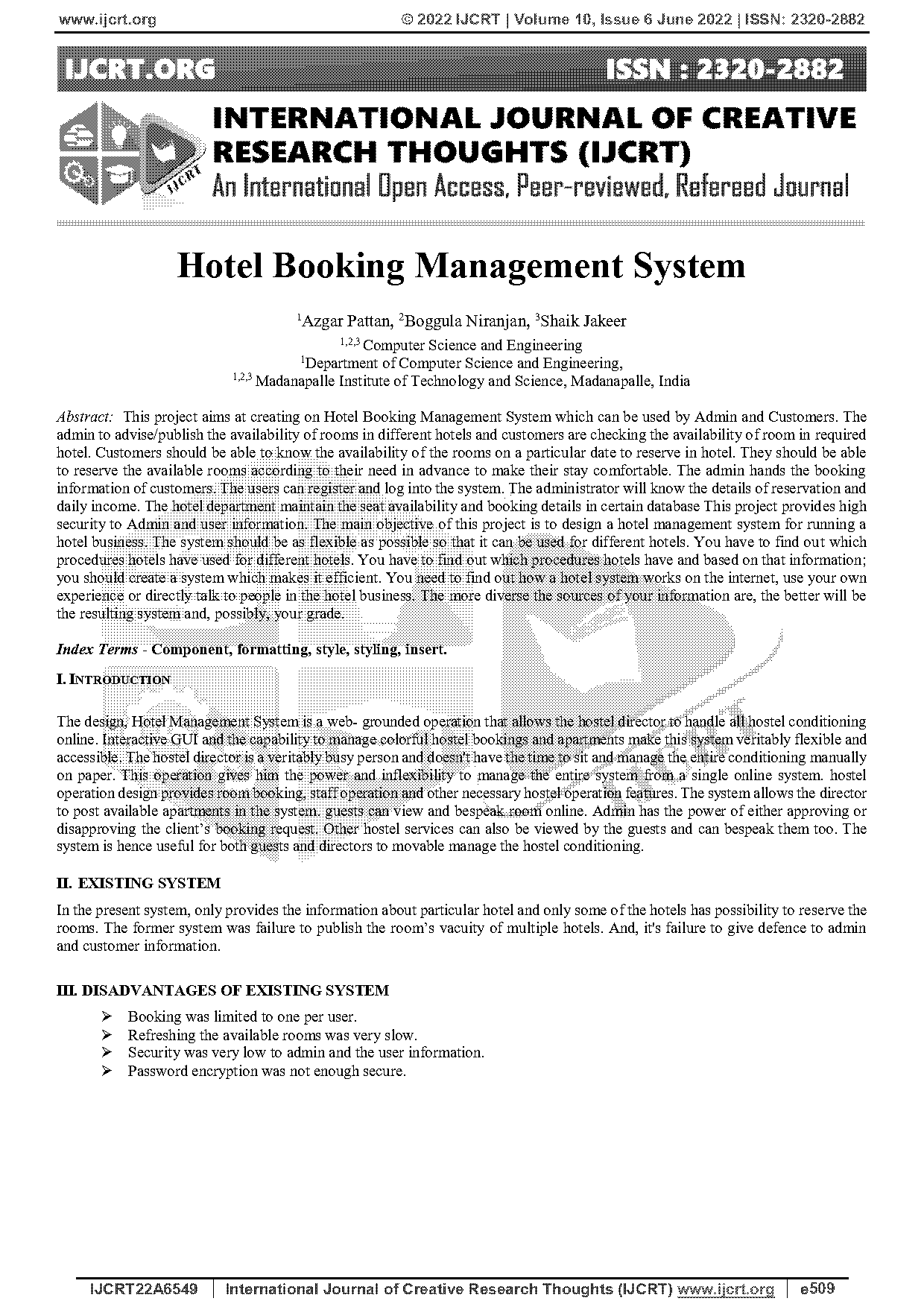 project report on hotel management system in python